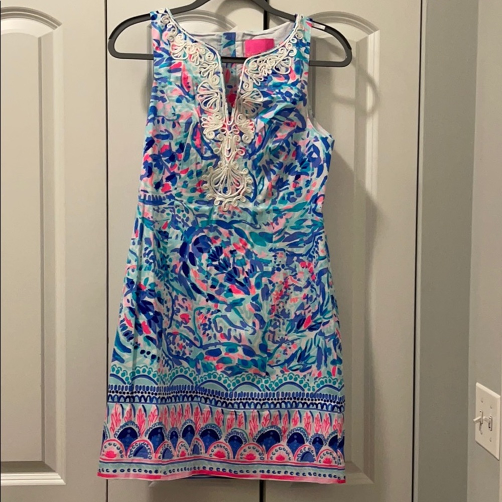 NWT Lilly Pulitzer Party Wave Shift Dress